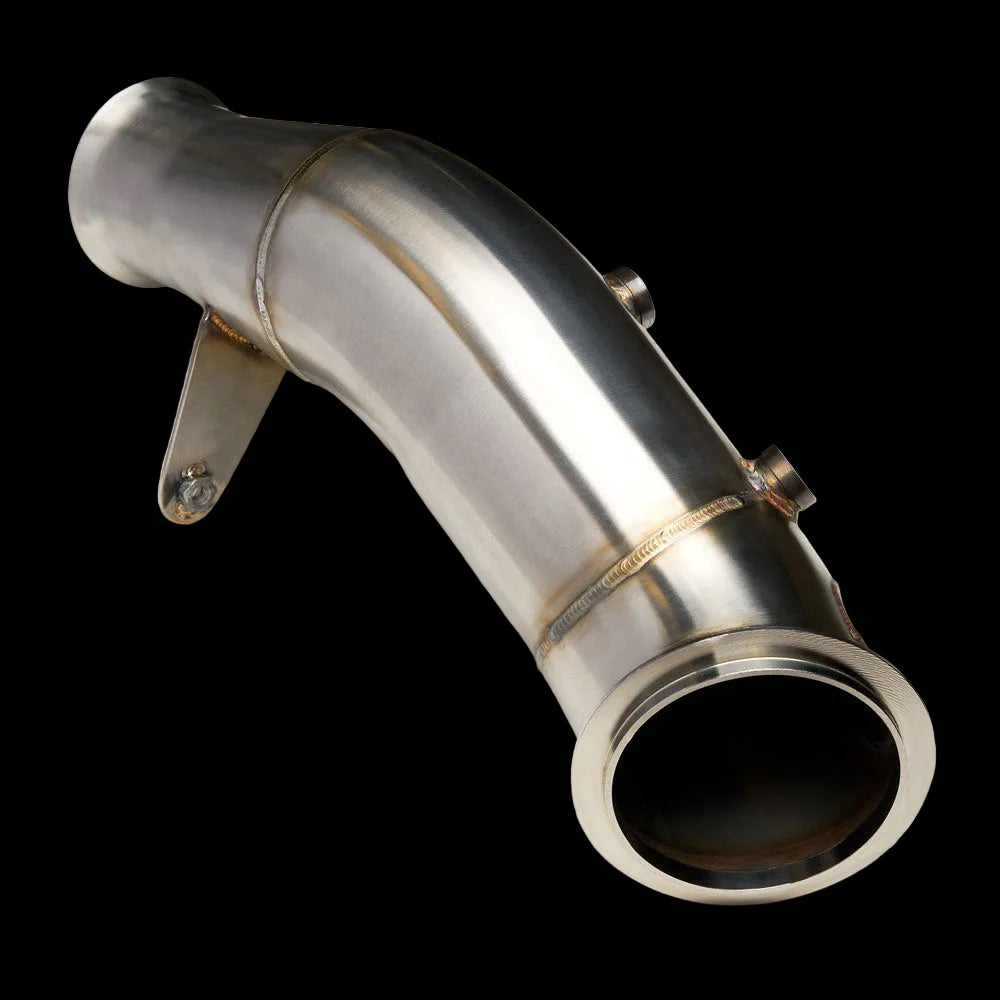 CTS TURBO CATLESS 4″ DOWNPIPE BMW N55 (ELECTRIC WASTEGATE) image 1