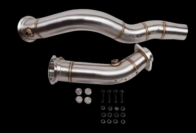 VRSF Racing Downpipes S55 2015 – 2019 BMW M3, M4 & M2 Competition F80 F82 F87 image 0