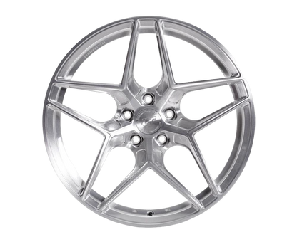VR Forged D04 Wheel Package BMW M3 M4 F8x 20x9.5 20x11 Brushed image 1