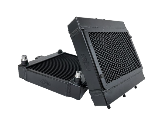CSF Auxiliary Radiator with Rock Guard BMW F8X M3/M4/M2C 2015-2021 image 0