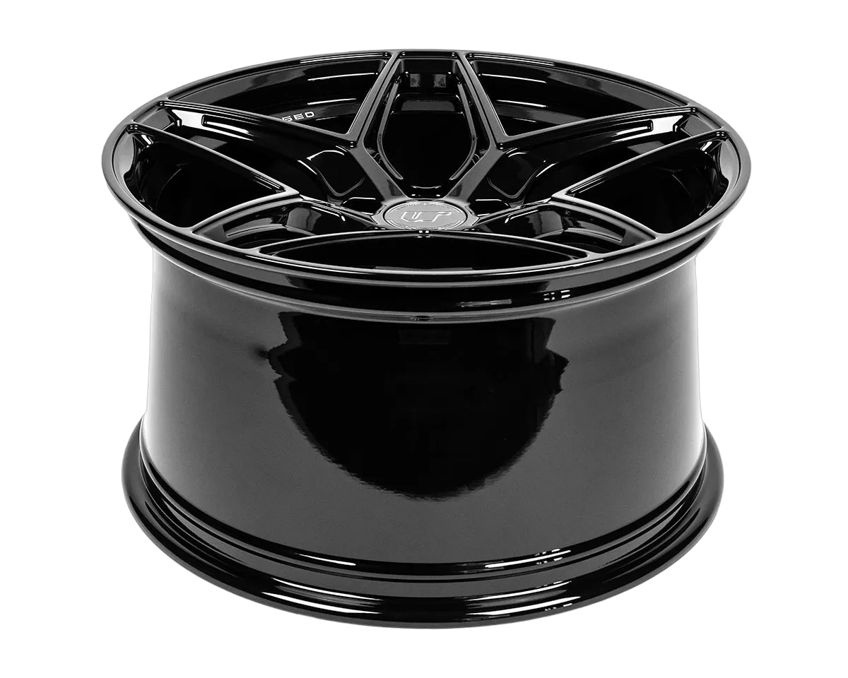 VR Forged D04 Wheel Package BMW M2 19x9.5 19x10.5 Gloss Black image 2