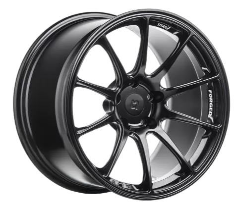 BMW M2 F87 2016-2018 Wheel Set Titan 7 T-R10 18x9.5 | 18x9.5 5x120 Machine Black image 0