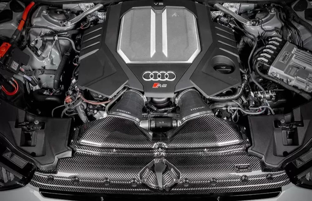 Eventuri Gloss Black Carbon Intake System Audi RS6 | RS7 C8 2019+ image 2
