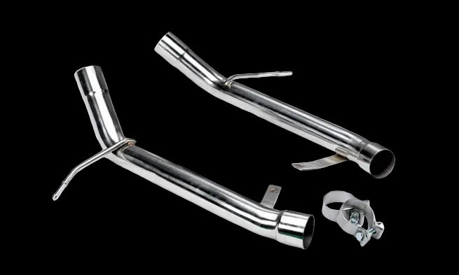 VRSF Stainless Steel Muffler Delete BMW 335i/335xi/335is E90/E91/E92/E93 image 0