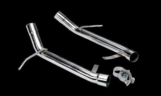 VRSF Stainless Steel Muffler Delete BMW 335i/335xi/335is E90/E91/E92/E93 image 0