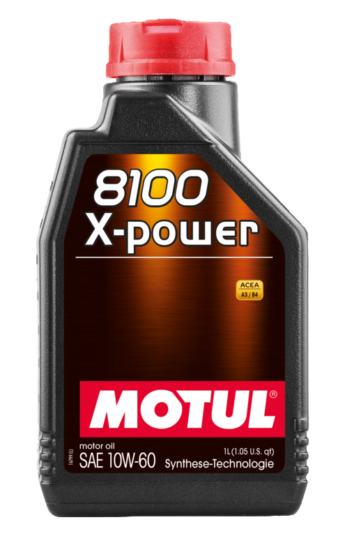 MOTUL 8100 X-POWER 10W-60 Engine Oil 1L image 0