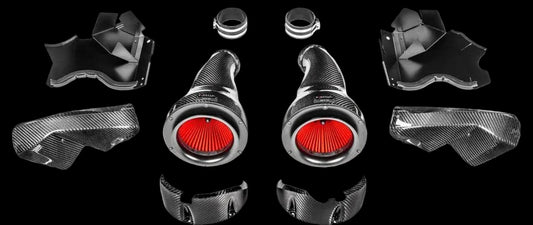 Eventuri Carbon Intake w/ Shroud Set Black BMW F90 M5 2018-2022 image 0