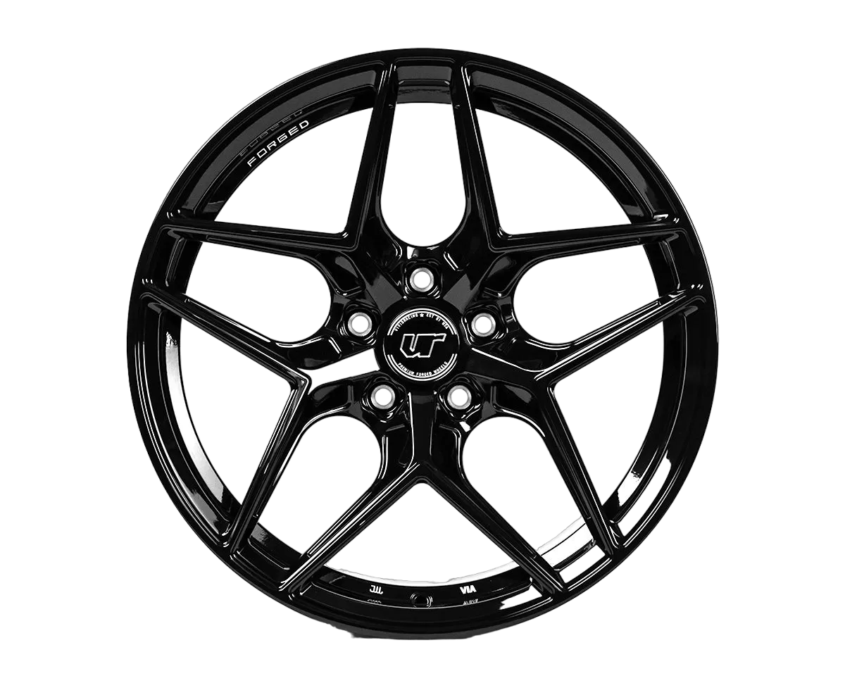 VR Forged D04 Wheel Package BMW M2 19x9.5 19x10.5 Gloss Black image 1