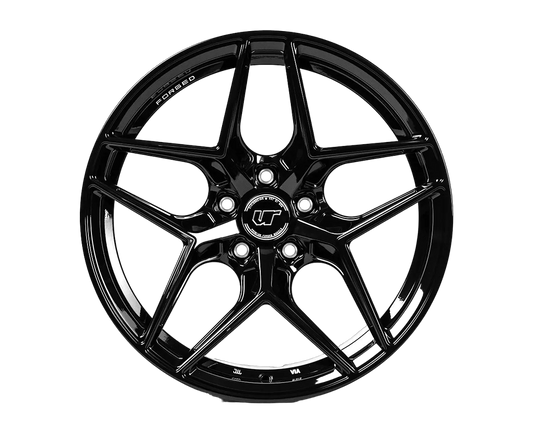 VR Forged D04 Wheel Package BMW M2 19x9.5 19x10.5 Gloss Black image 1
