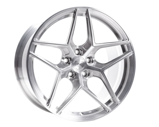 VR Forged D04 Wheel Package BMW M3 M4 F8x 20x9.5 20x11 Brushed image 0