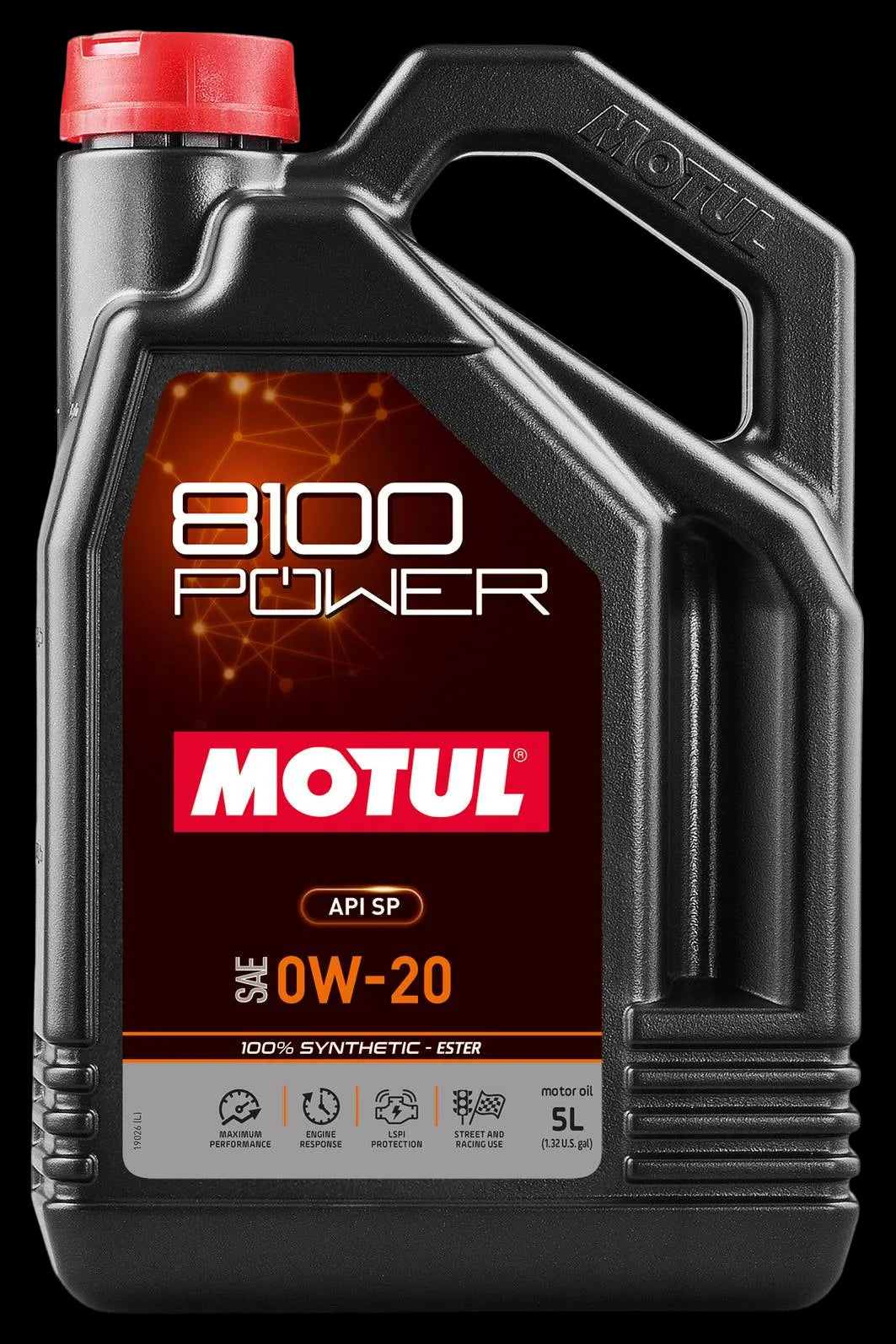 MOTUL 8100 POWER 0W-20 5 Liter image 0
