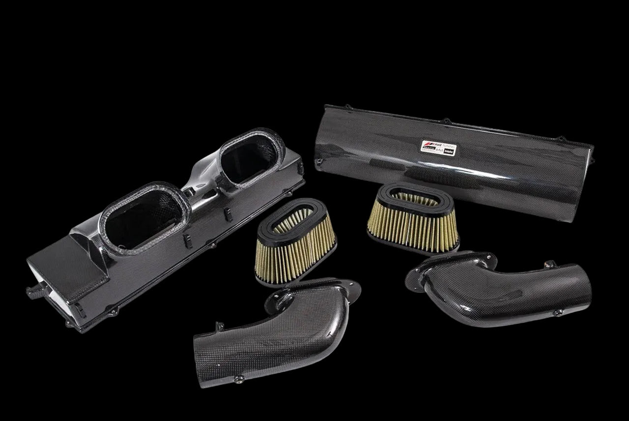 AWE Tuning S-Flow Carbon Fiber Air Intake Porsche 991 Turbo/Turbo S 2013-2019 image 1
