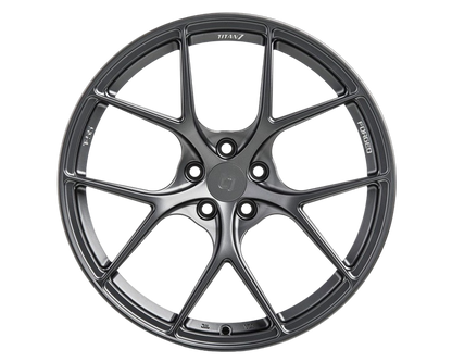 BMW M3 | M4 F8X 2015-2019 Wheel Set Titan 7 T-S5 18x10 5x120 Satin Titanium image 1