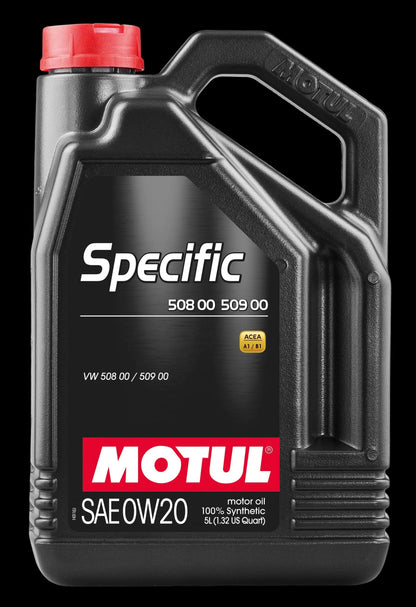 MOTUL SPECIFIC 508 00 509 00 0W-20 MOTOR OIL 5 Liter image 0