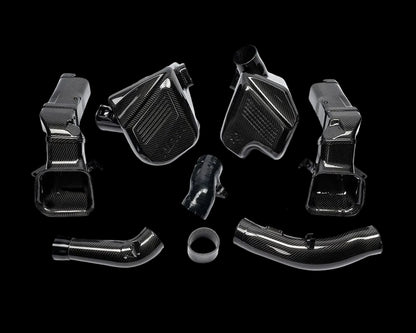 AMS Performance Carbon Intake Kit BMW M3/M4 S55 2015-2020 image 0