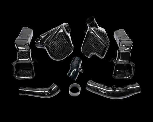 AMS Performance Carbon Intake Kit BMW M3/M4 S55 2015-2020 image 0