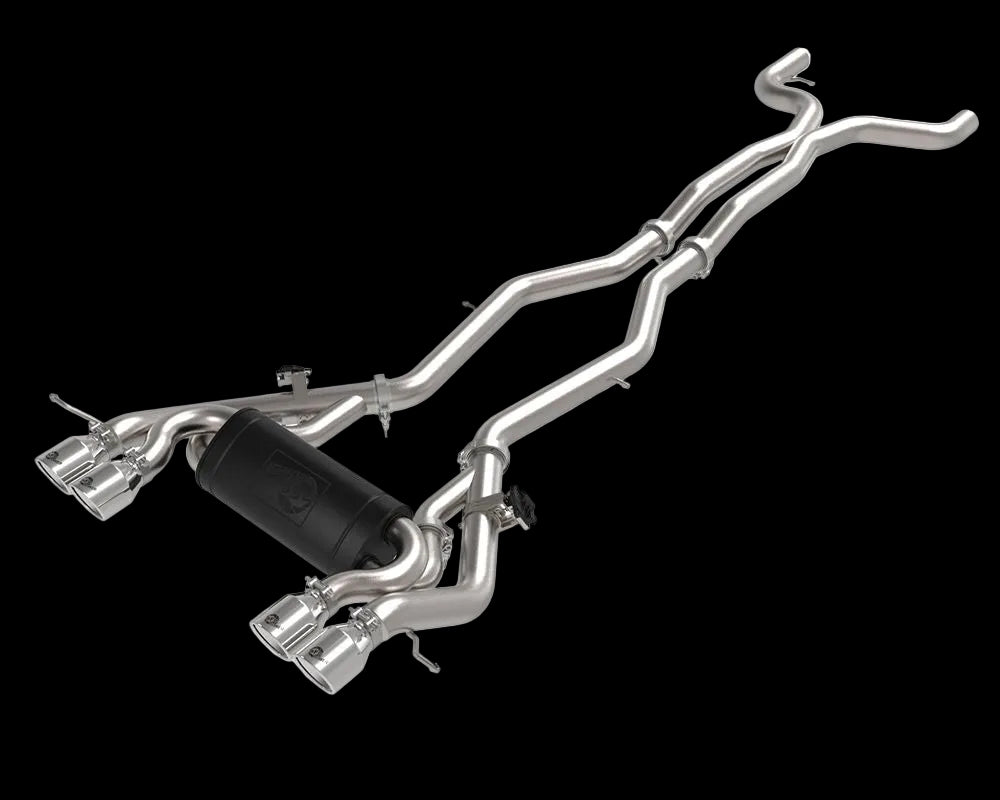 aFe MACH Force-XP 3" Stainless Steel Catback Exhaust System BMW G8X M3/M4 image 0