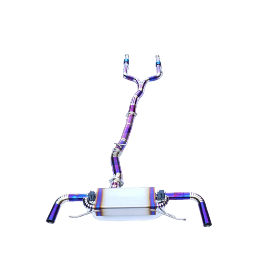 Titanium Catback Exhaust for Mercedes GLC43 image 0