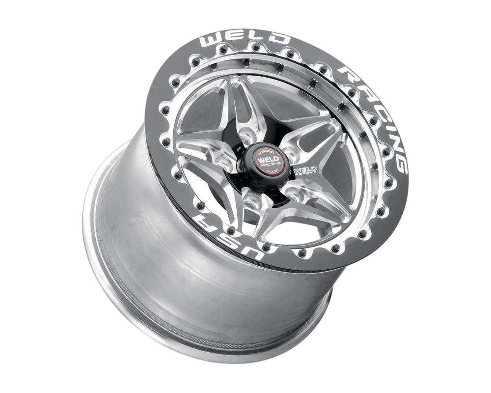 WELD Street & Strip RT-S S81 Beadlock Wheel 15x10 5x120 Black EACH image 1