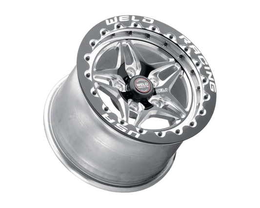 WELD Street & Strip RT-S S81 Beadlock Wheel 15x10 5x120 Black EACH image 1