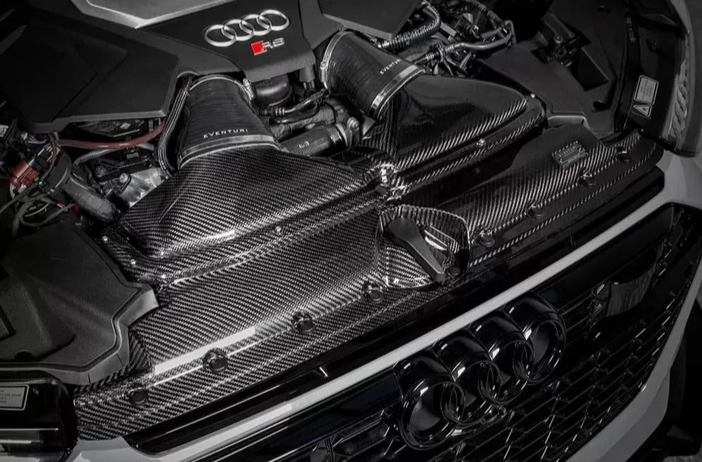 Eventuri Gloss Black Carbon Intake System Audi RS6 | RS7 C8 2019+ image 1