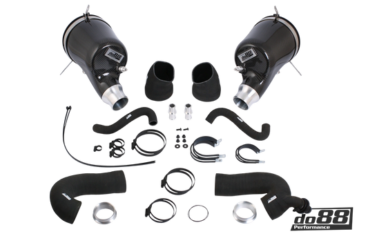 do88 Porsche 911 Carrera (992) Induction system, 66mm outl, with Turbo inlet hoses