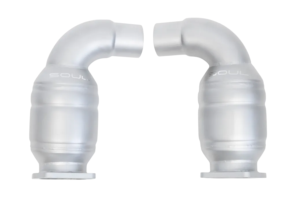 SOUL Performance Porsche 991 Turbo Sport Catalytic Converters