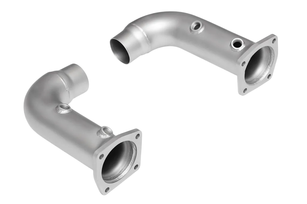 SOUL Performance Porsche 991 Turbo Cat Bypass Pipes