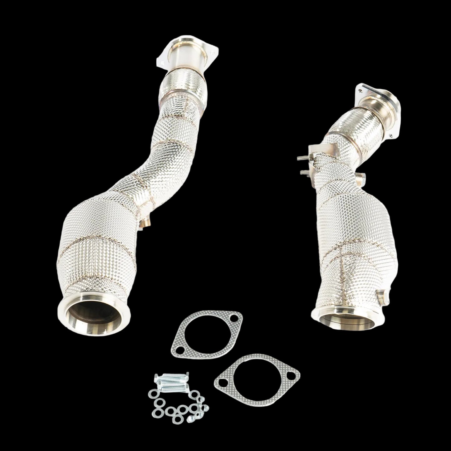 CTS Turbo BMW S58 F97/G01 X3M/X3MC & F98/G02 X4M/X4MC High-Flow CATS image 0