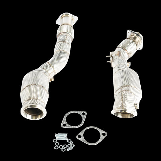 CTS Turbo BMW S58 F97/G01 X3M/X3MC & F98/G02 X4M/X4MC High-Flow CATS image 0