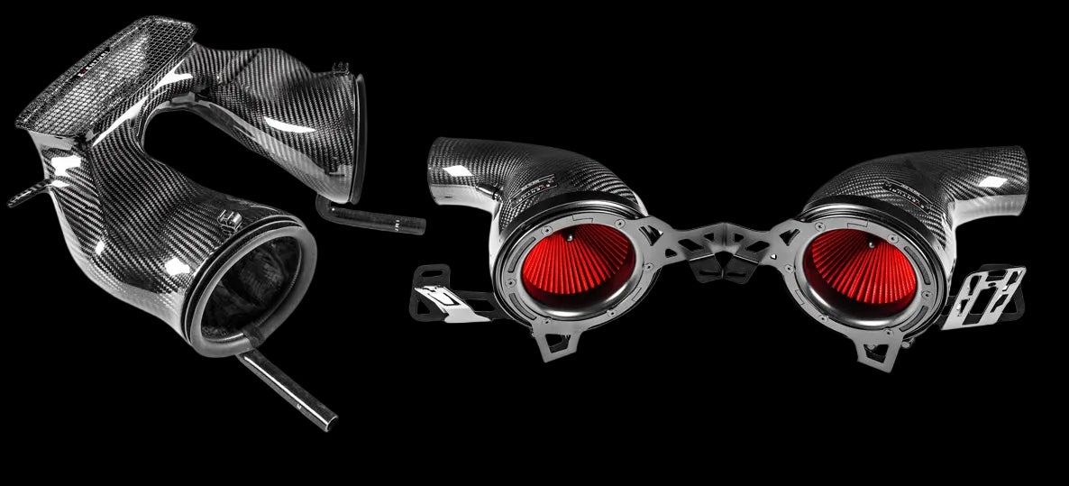 Eventuri Black Carbon Intake Porsche 991 Turbo/Turbo S 2014-2019 image 0