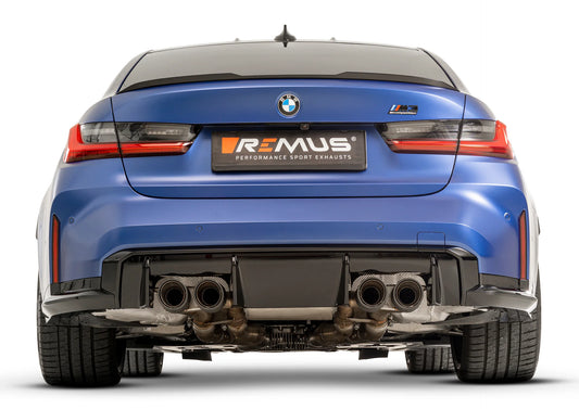 Remus Racing Axleback System BMW M3/M4 2021+ image 1