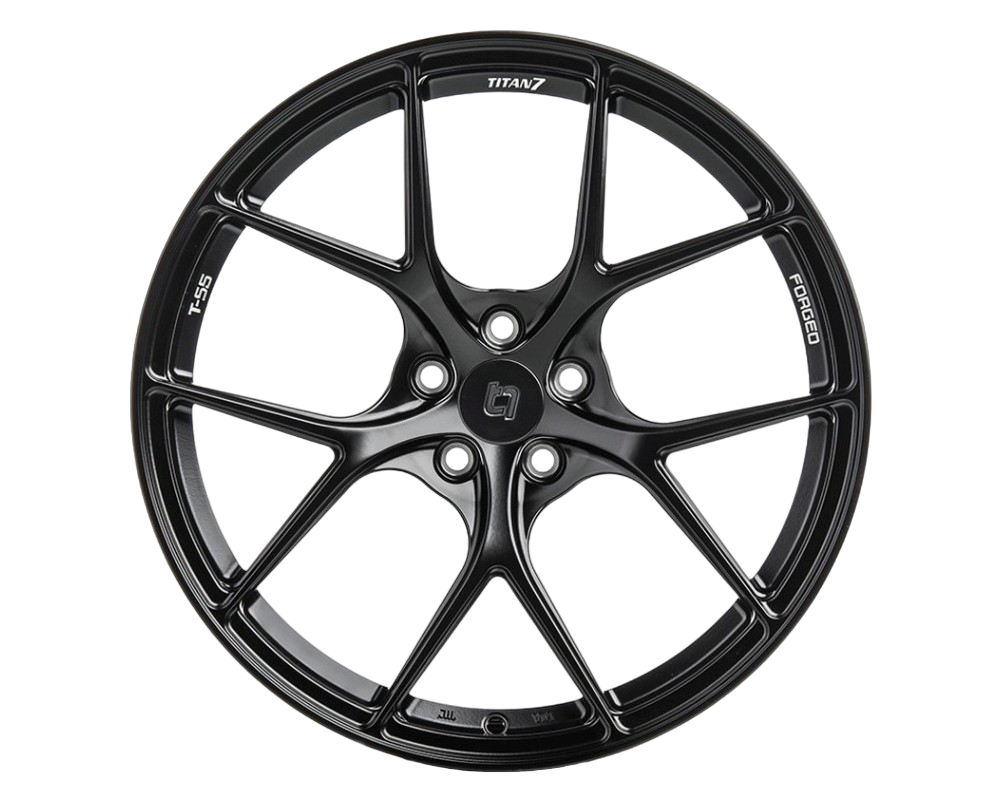 BMW M3 | M4 F8X 2015-2019 Wheel Set Titan 7 T-S5 19x9.5/10.5 5x120 Machine Black image 1