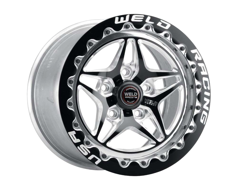 WELD Street & Strip RT-S S81 Beadlock Wheel 15x10 5x120 Black EACH image 0
