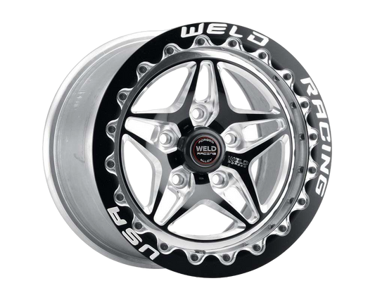 WELD Street & Strip RT-S S81 Beadlock Wheel 15x10 5x120 Black EACH image 0