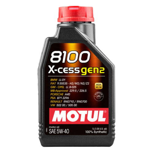 MOTUL 8100 X-Cess Gen2 5w401 Liter image 0