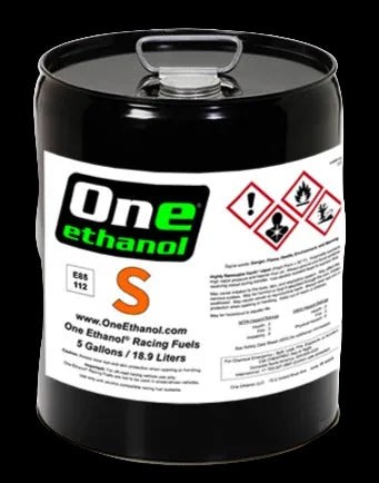 One Ethanol "S" 112 Octane E85 Racing Fuel 5 Gallon Pail image 0