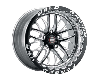 WELD Street & Strip RT-S S82 Beadlock Wheel 15x10 5x120 Black EACH image 0