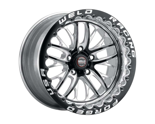 WELD Street & Strip RT-S S82 Beadlock Wheel 15x10 5x120 Black EACH image 0