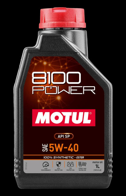 MOTUL 8100 POWER 5W-40 1 Liter image 0
