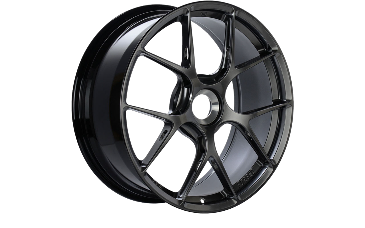 BBS FI-R Wheel 20x12 Centerlock 44mm Black Satin image 0