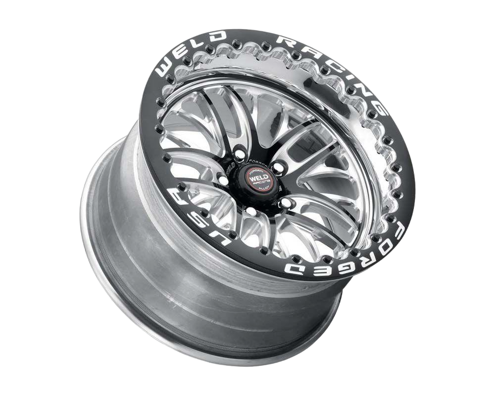 WELD Street & Strip RT-S S82 Beadlock Wheel 15x10 5x120 Black EACH image 1