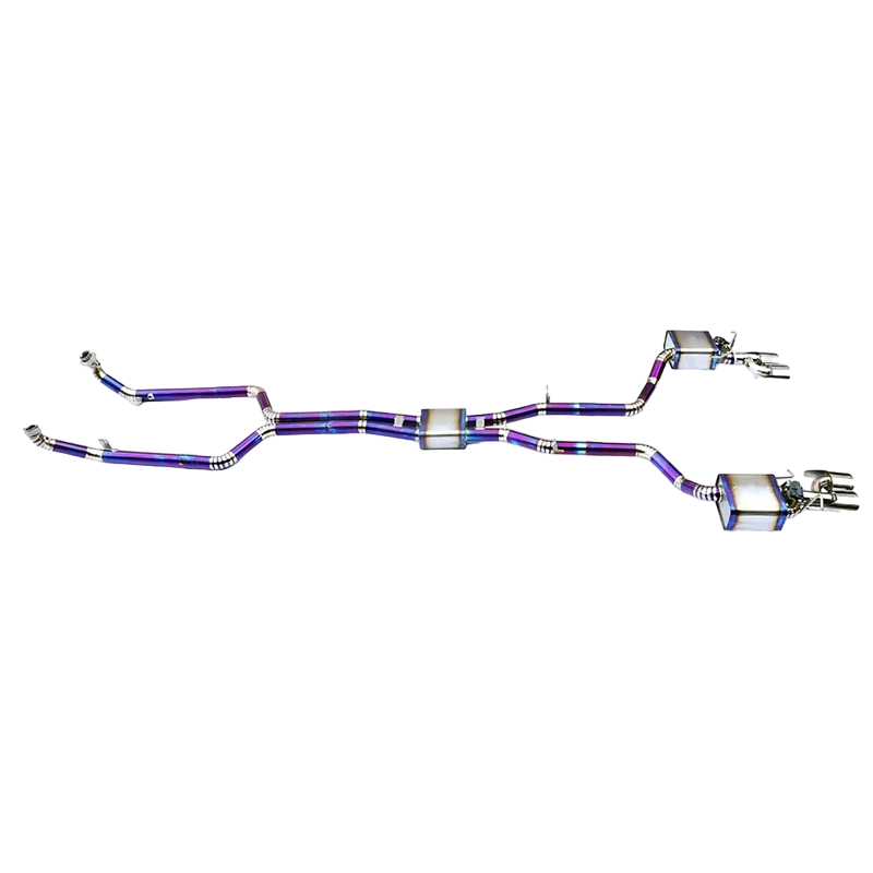 Titanium CatBack Exhaust for C63 W204 image 0