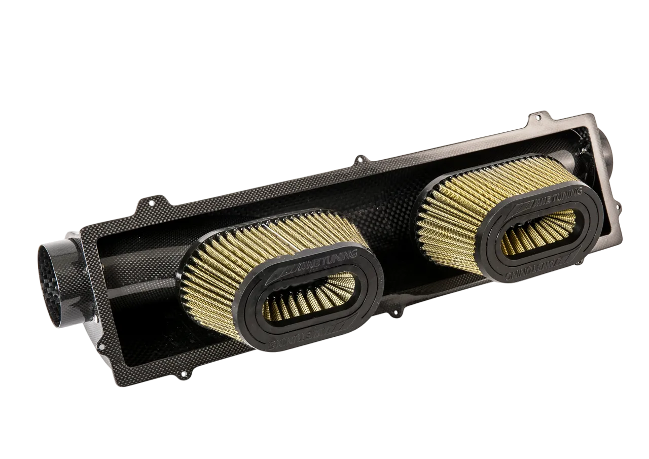 AWE Tuning S-Flow Carbon Fiber Air Intake Porsche 991 Turbo/Turbo S 2013-2019 image 0