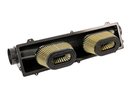 AWE Tuning S-Flow Carbon Fiber Air Intake Porsche 991 Turbo/Turbo S 2013-2019 image 0
