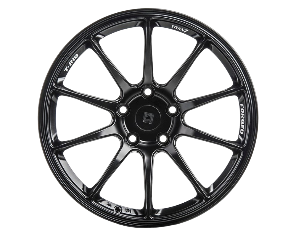 BMW M2 F87 2016-2018 Wheel Set Titan 7 T-R10 18x9.5 | 18x9.5 5x120 Machine Black image 1